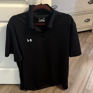 Under Armour Men's Polo Shirt in Black